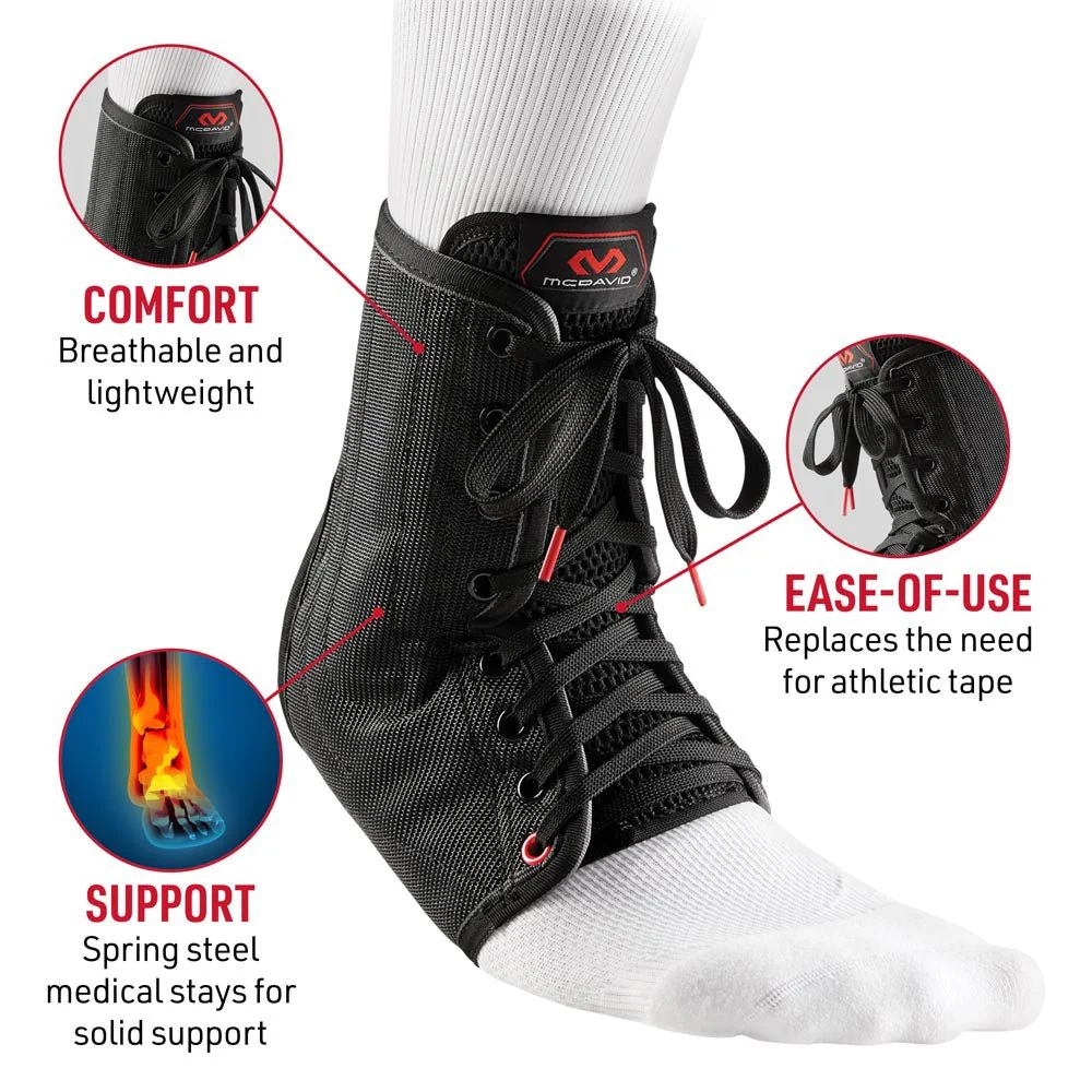 Ankle Support Brace Lace-up With Stays [199] - Image 5