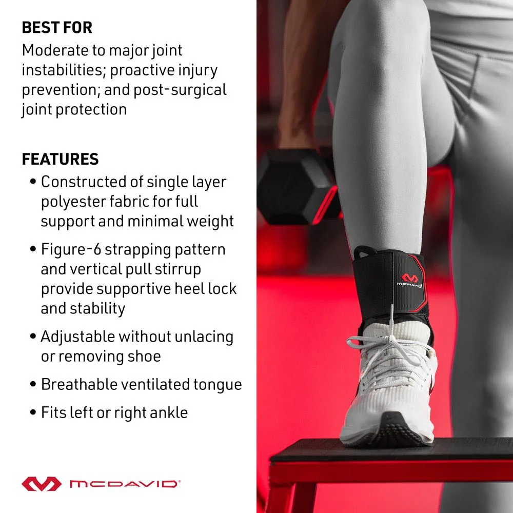 Lace-Up Ankle Support Brace With Straps [195] - Image 18