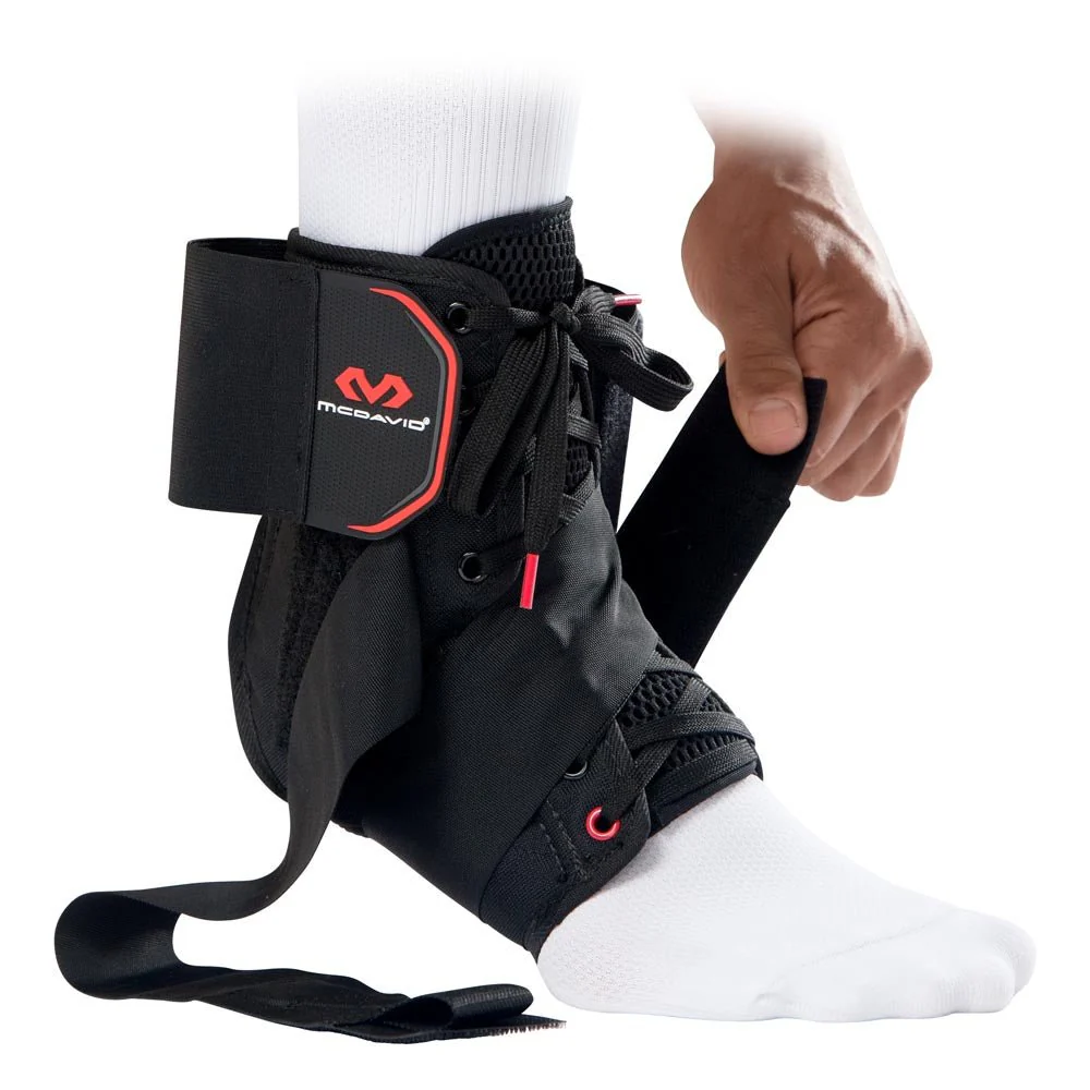 Lace-Up Ankle Support Brace With Straps [195] - Image 3